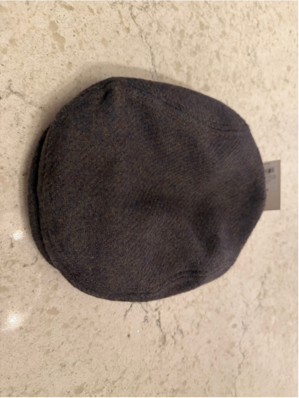 NEW Cat & Jack Toddler Flat Cap Driver Hat Tweed Wool Newsboy Style 2T-5T